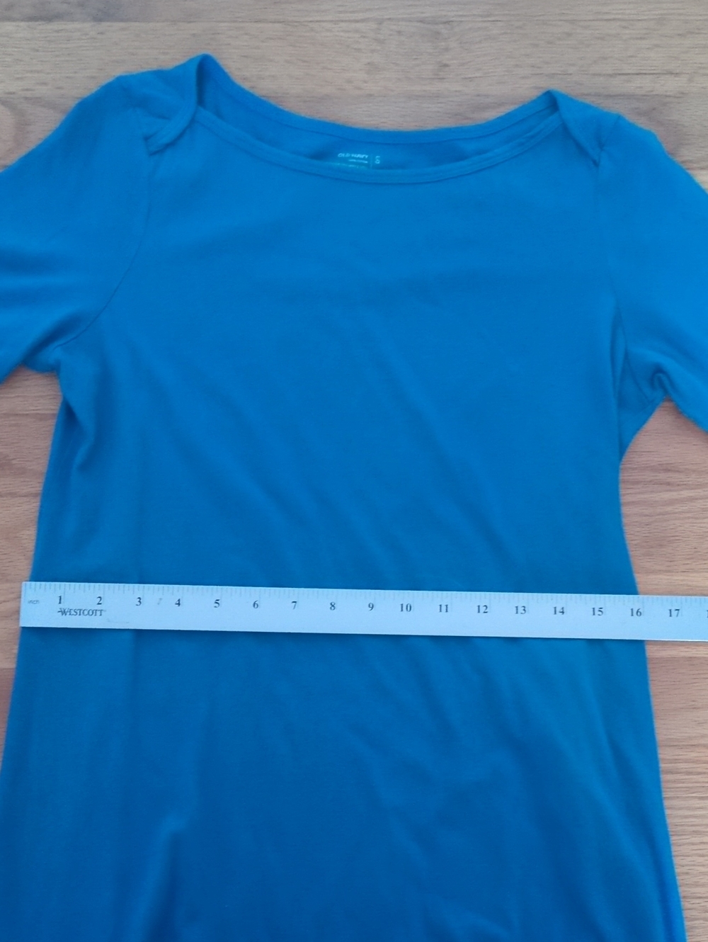 Simple Blue Dress - Picture 3 of 4